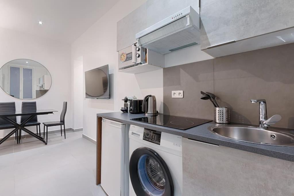 Batignolles Lemercier Cosy Apartment 4P-1Br Paris Exterior foto