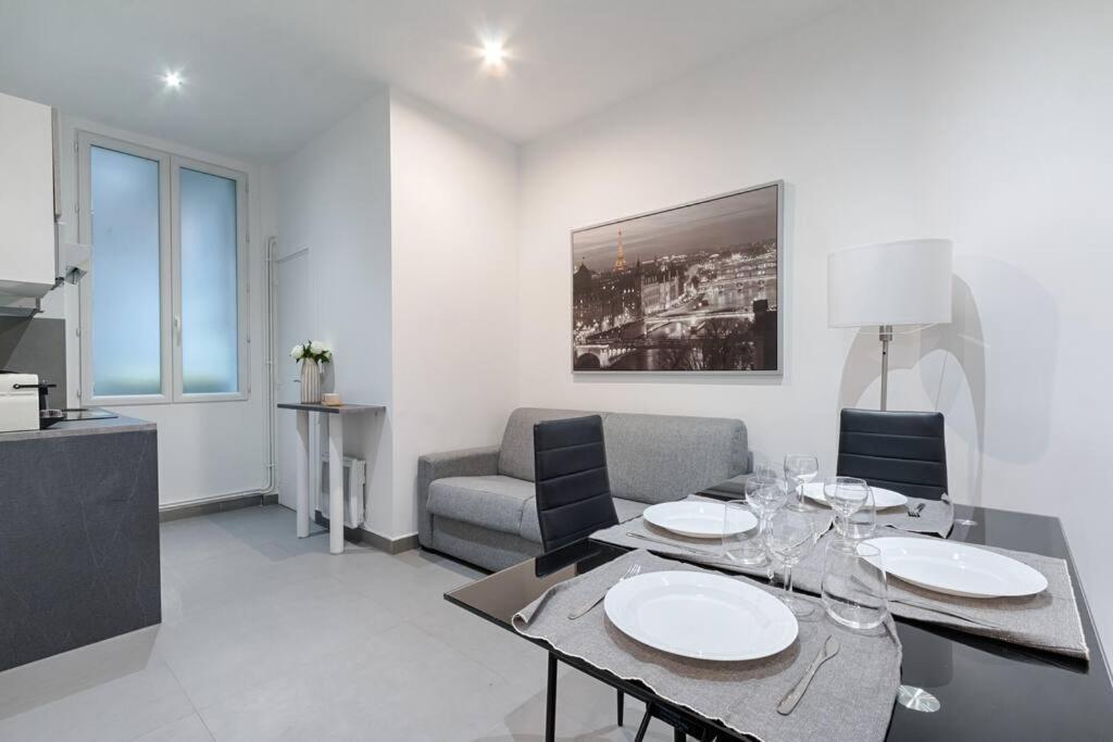 Batignolles Lemercier Cosy Apartment 4P-1Br Paris Exterior foto